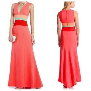 BCBGMAXAZRIA LIZETTE MAXI DRESS